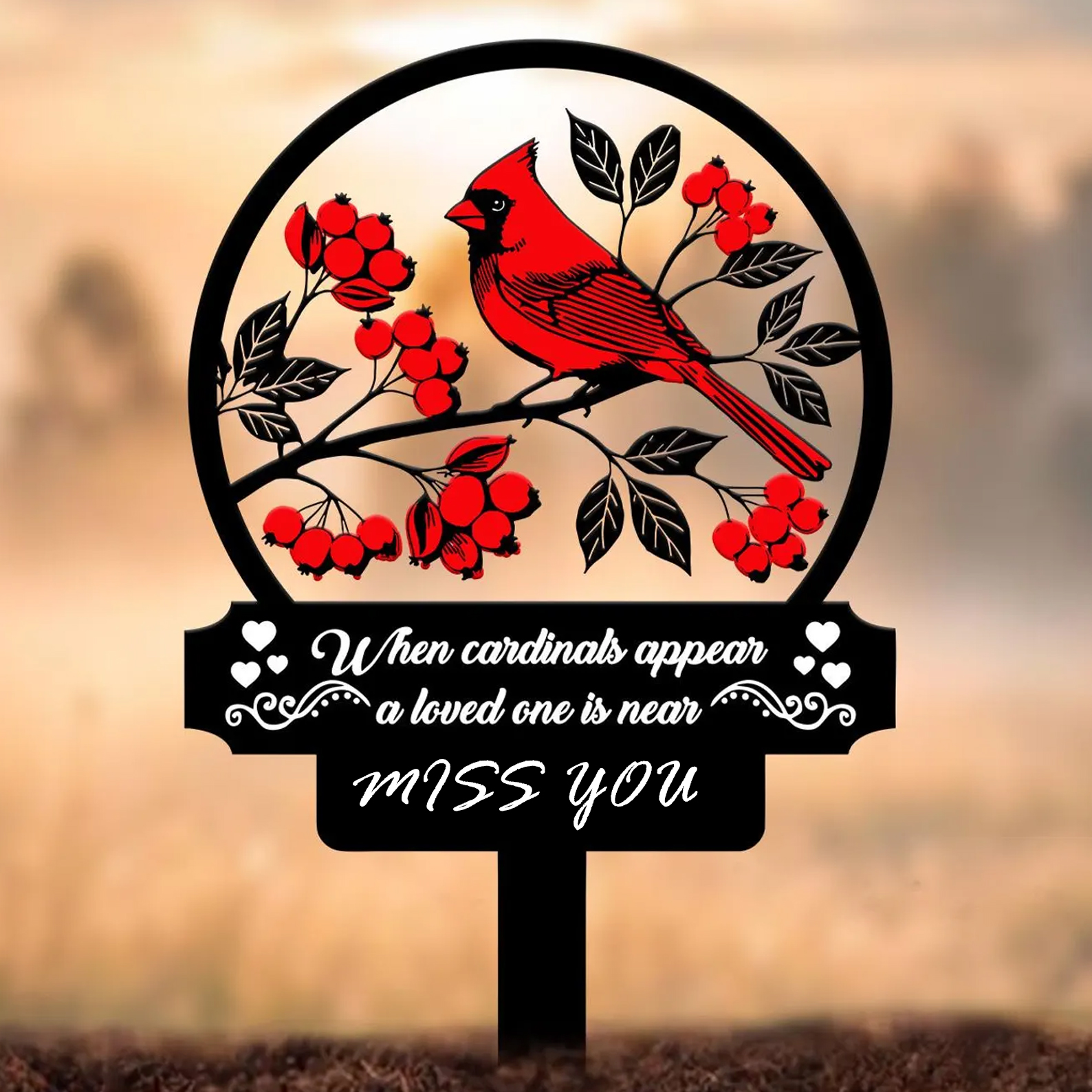 🔥Metal Cemetery Memorial Plaque for Remembrance