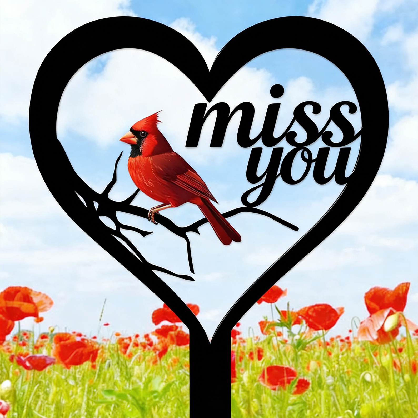 🔥🔥Metal Cemetery Memorial Plaque for Remembrance