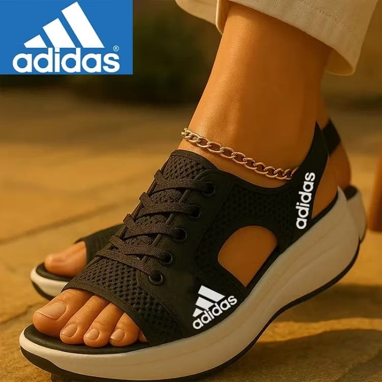 Adidas@2026 – nowe sandały masujące z sznurówkami, idealne na co dzień i do aktywnego wypoczynku