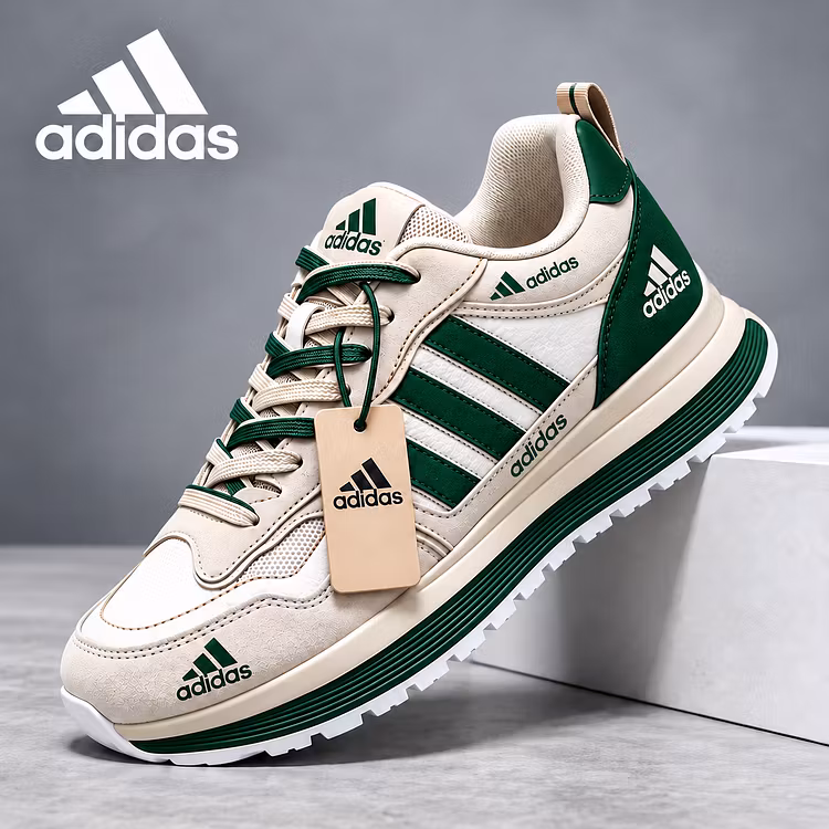 Buty adidas casual klasyczne trzy paski grubawa warstwowa podeszwa dla komfortu