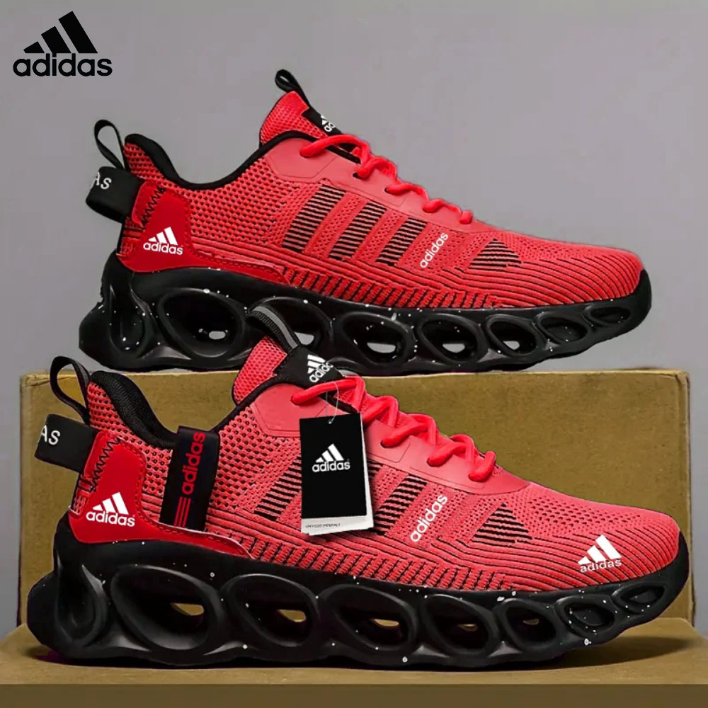 👟 Sportowe buty do biegania unisex, cholewka z przewiewnej siateczki, amortyzująca i antypoślizgowa podeszwa, konstrukcja korygująca ułożenie stopy ✨