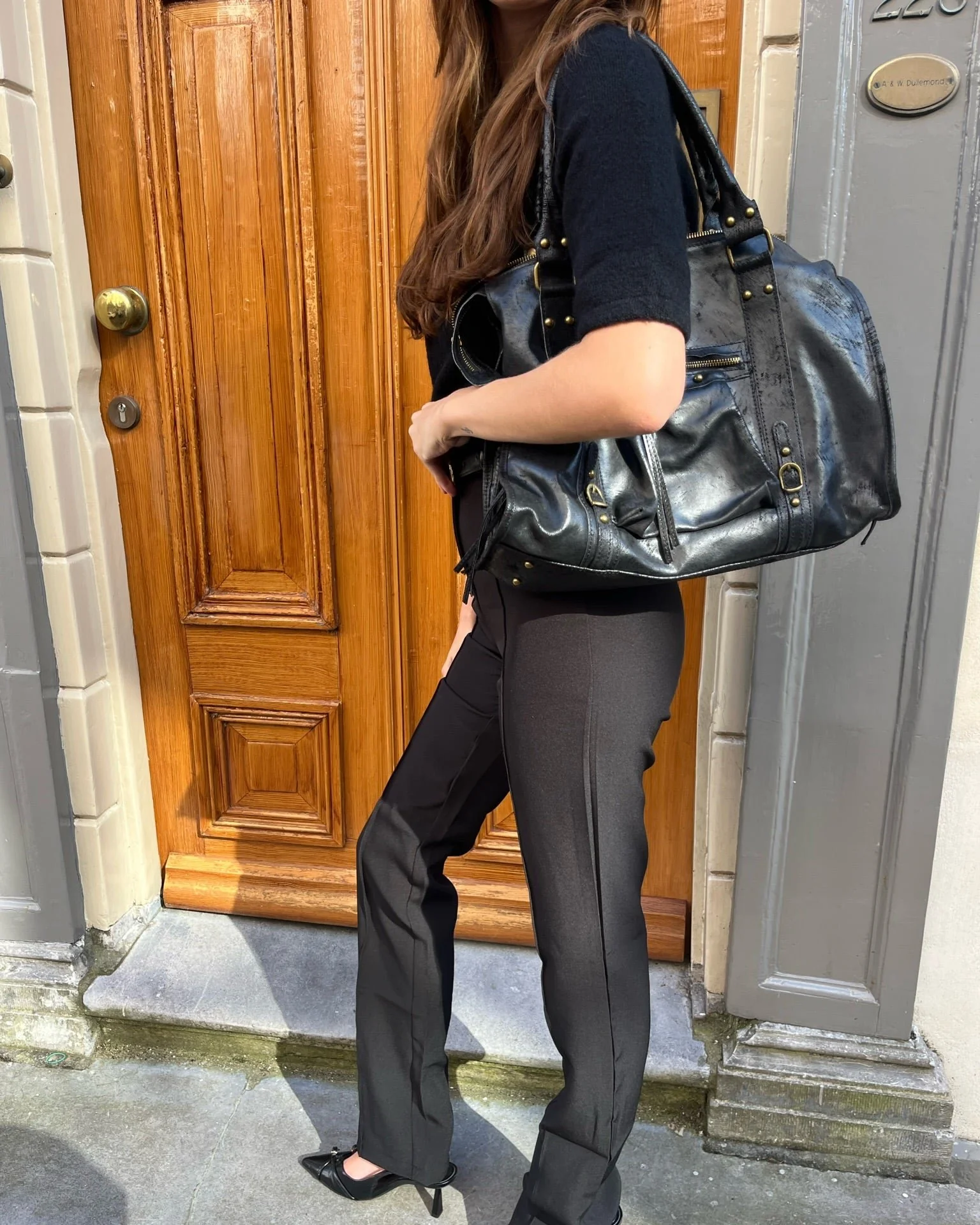 Torebka damska It Girl w stylu vintage z frędzlami