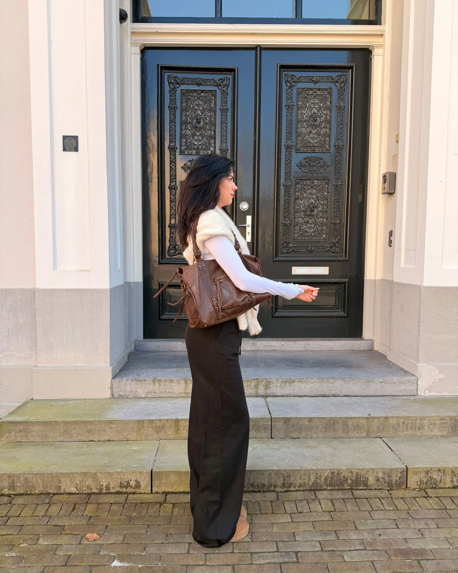 Torebka damska It Girl w stylu vintage z frędzlami