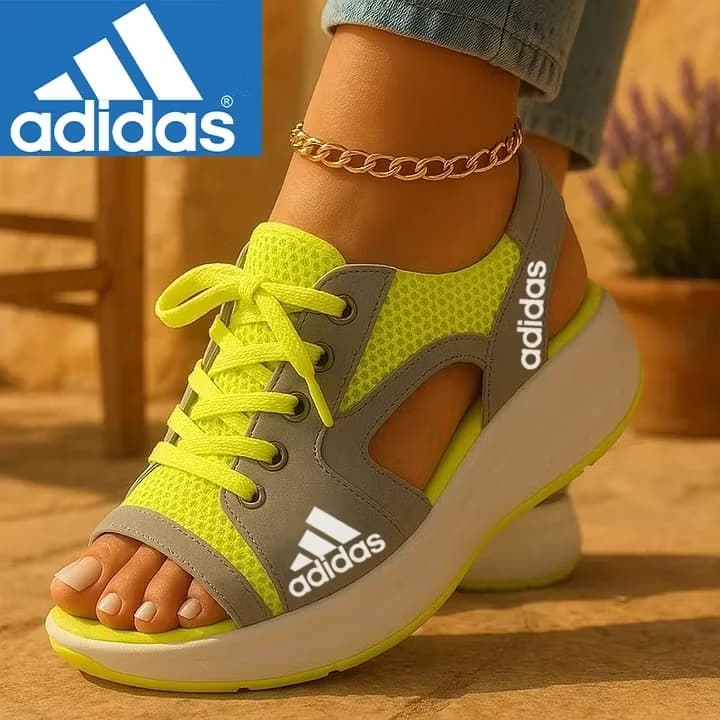 Adidas@2026 – nowe sandały masujące z sznurówkami, idealne na co dzień i do aktywnego wypoczynku