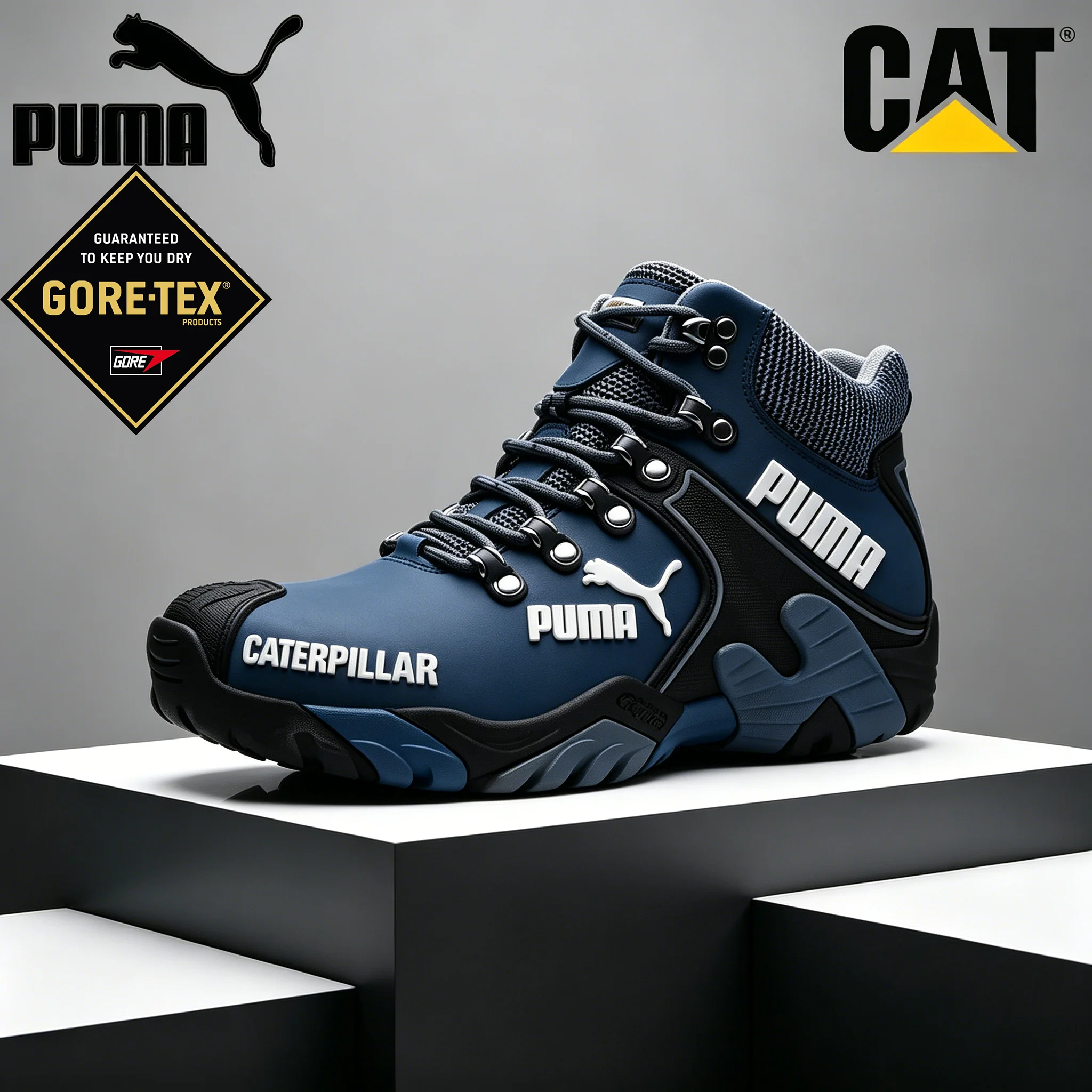 Limitowana Edycja PUMA x CAT – Profesjonalne Buty Trekkingowe i Robocze