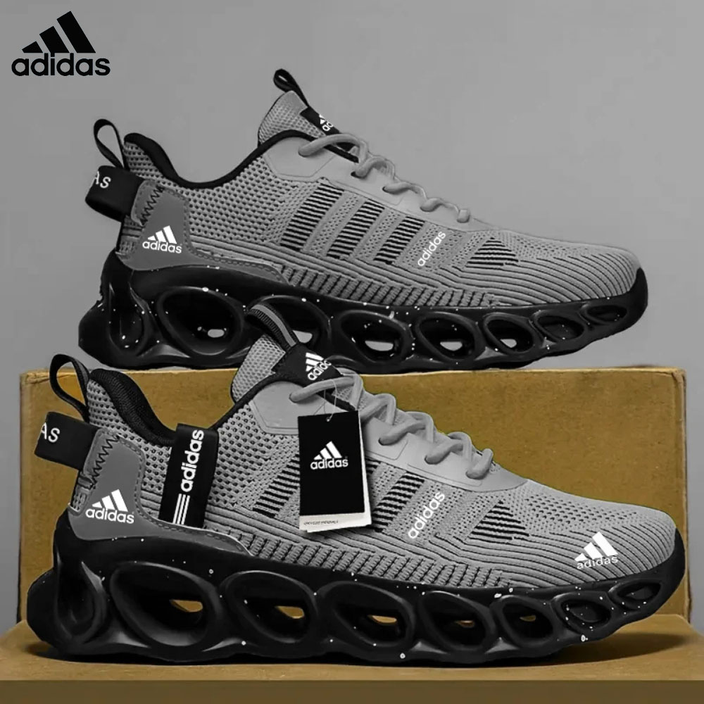 👟 Sportowe buty do biegania unisex, cholewka z przewiewnej siateczki, amortyzująca i antypoślizgowa podeszwa, konstrukcja korygująca ułożenie stopy ✨