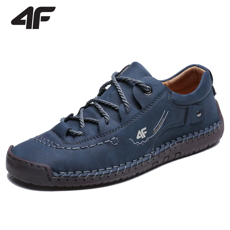4F®Casualowe buty skórzane, unikalny styl, ręcznie robione