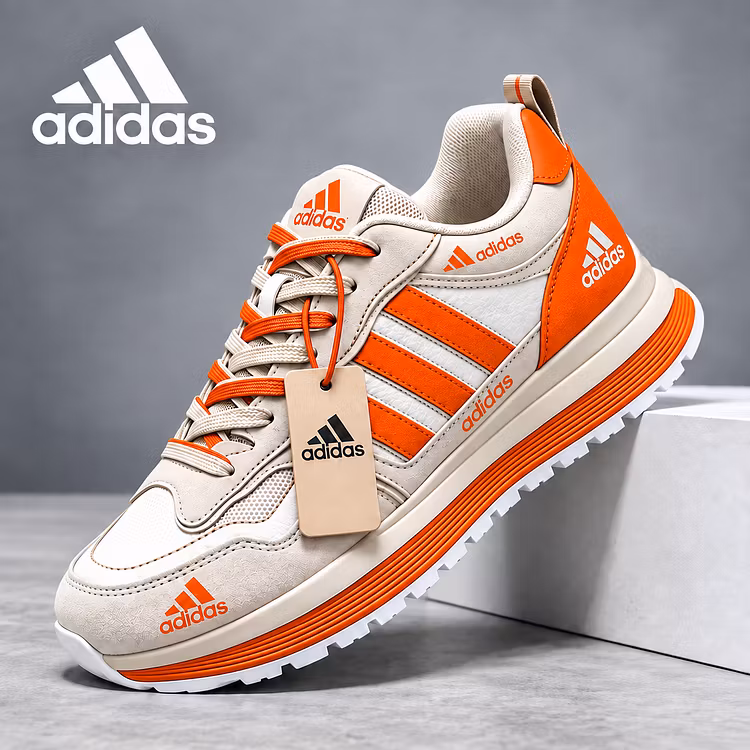 Buty adidas casual klasyczne trzy paski grubawa warstwowa podeszwa dla komfortu