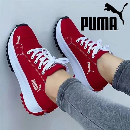 Nové ortopedické topánky Puma® 2026 - módne, patchworkové tenisky v jednofarebnom prevedení