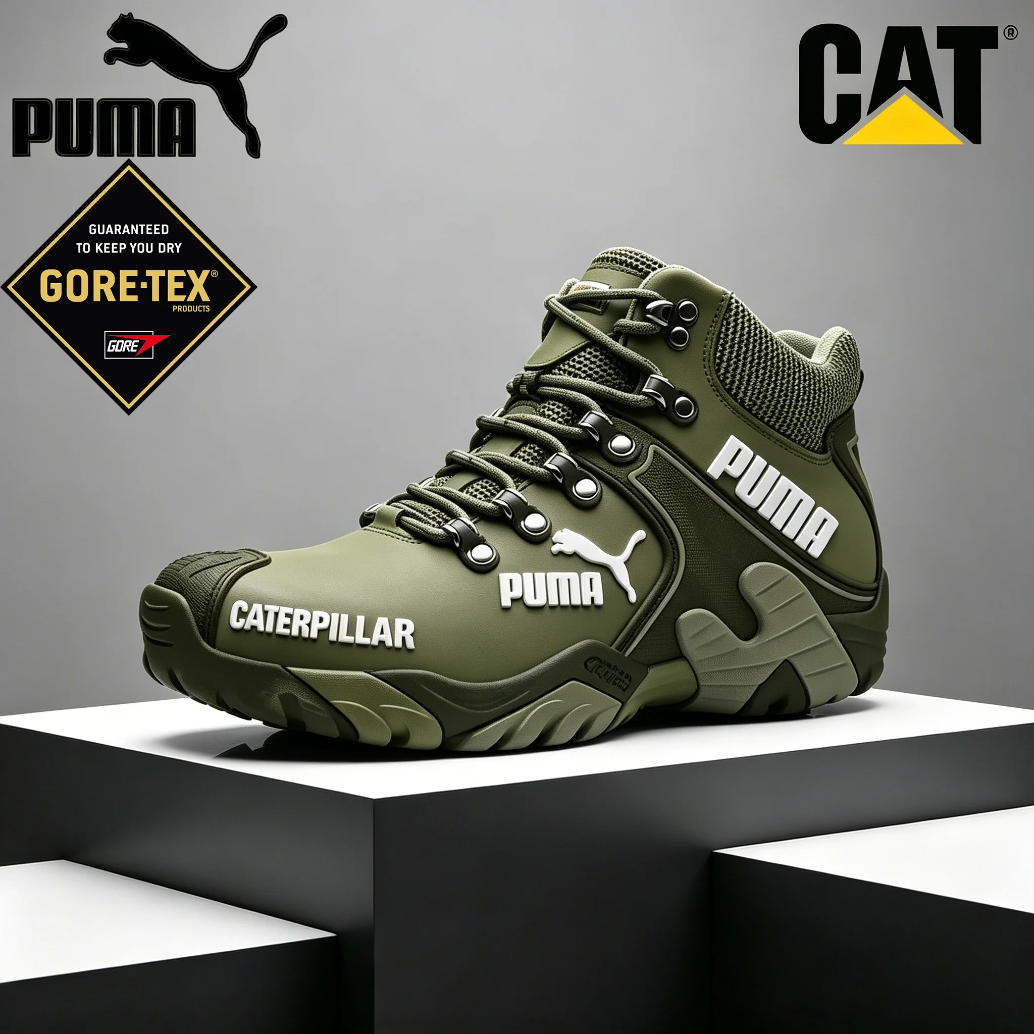 Limitowana Edycja PUMA x CAT – Profesjonalne Buty Trekkingowe i Robocze