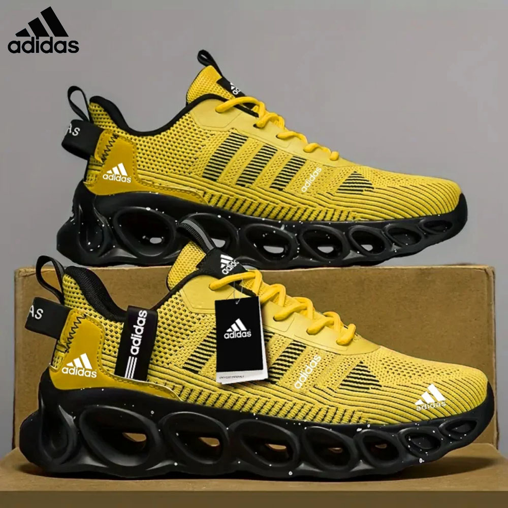 👟 Sportowe buty do biegania unisex, cholewka z przewiewnej siateczki, amortyzująca i antypoślizgowa podeszwa, konstrukcja korygująca ułożenie stopy ✨
