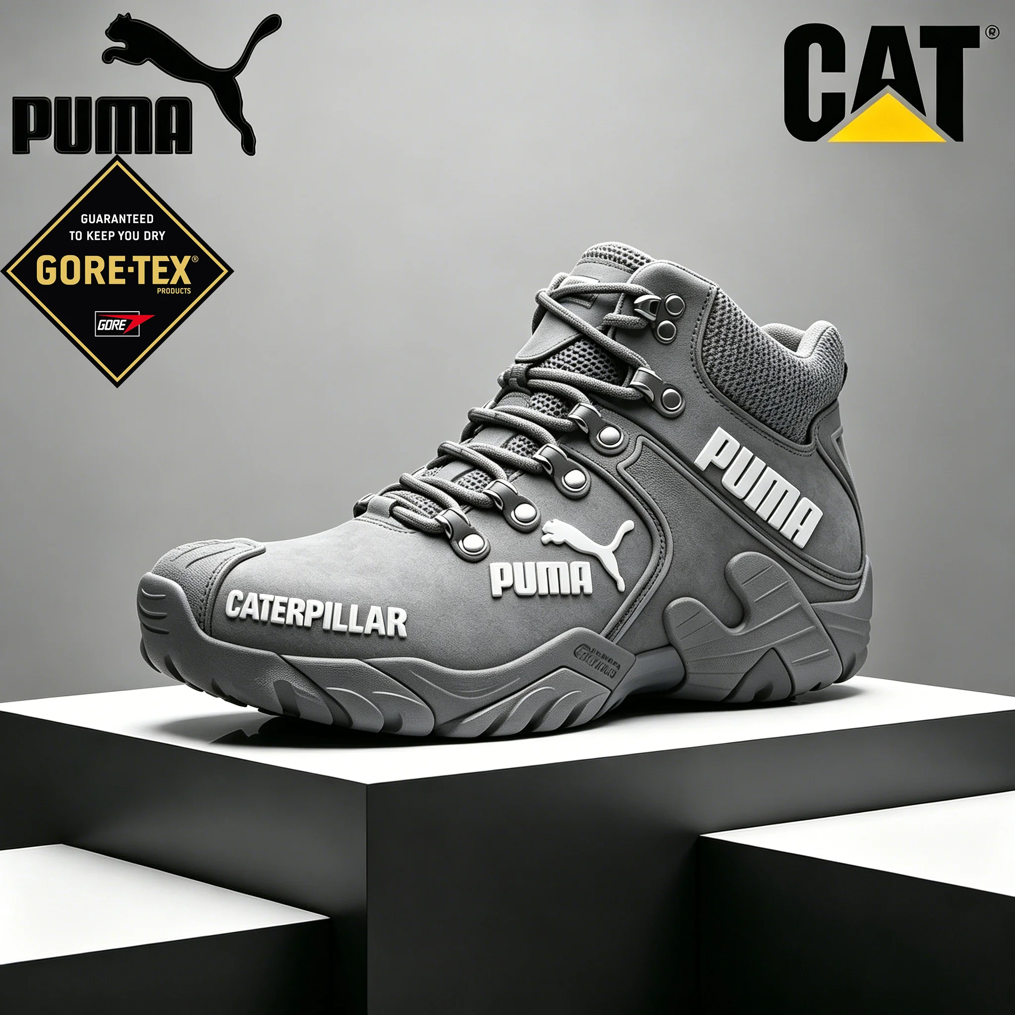 Limitowana Edycja PUMA x CAT – Profesjonalne Buty Trekkingowe i Robocze
