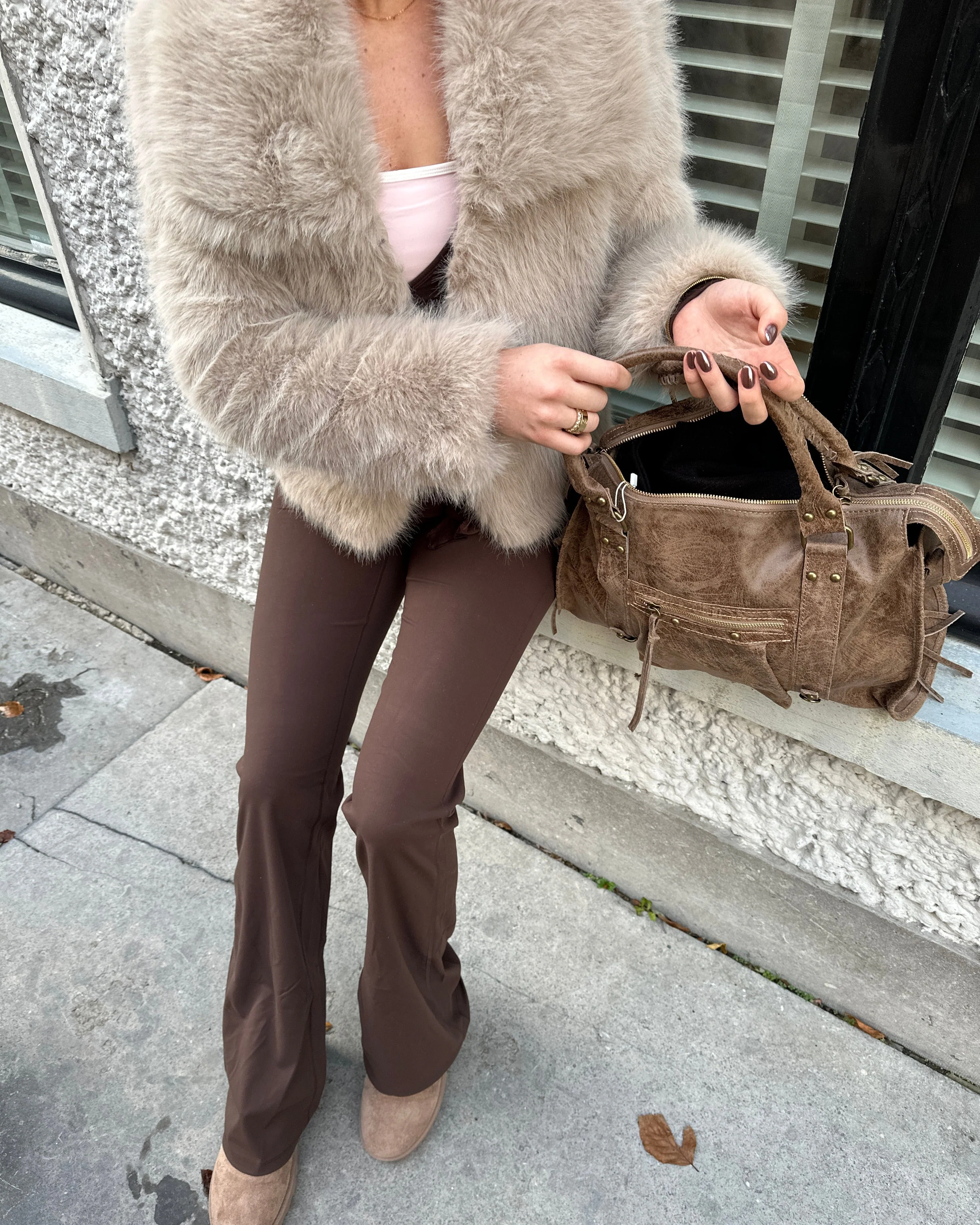 Torebka damska It Girl w stylu vintage z frędzlami