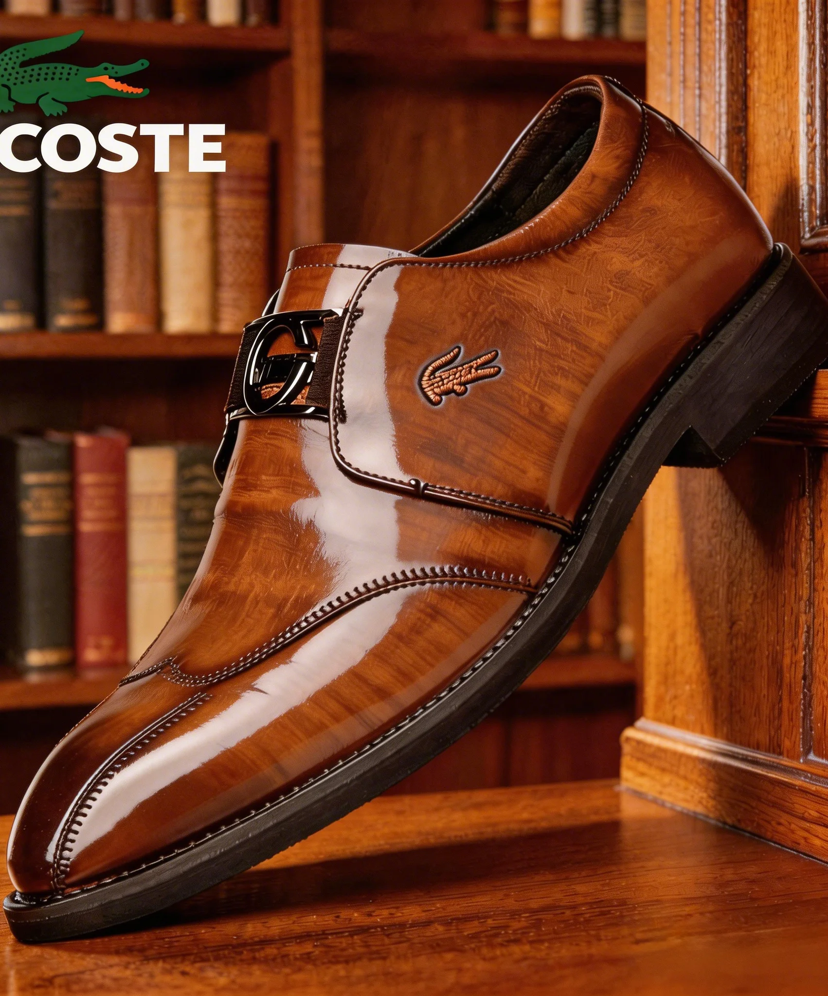 👞 Pánská luxusní kožená obuv Lacoste – Elegance a styl
