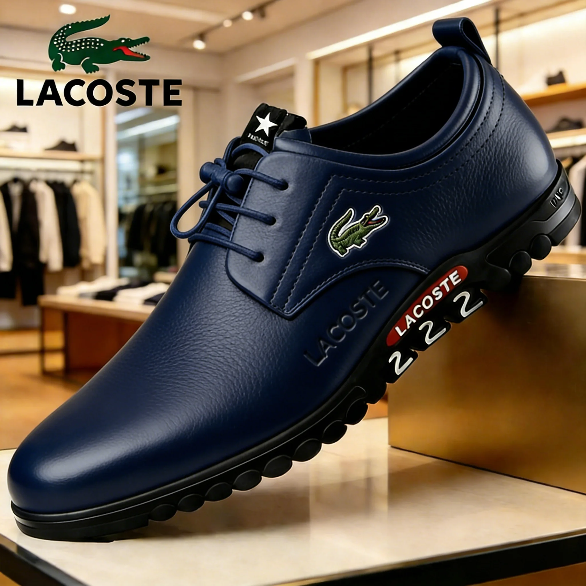Buty Męskie Lacoste Skórzane