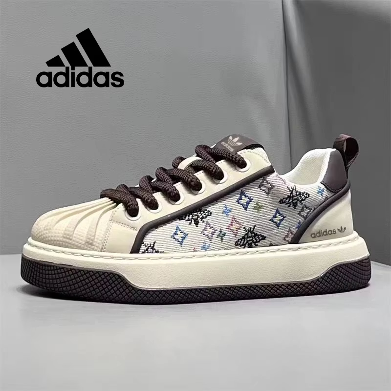 Adidas casualowe trampki z grubą podeszwą 2026