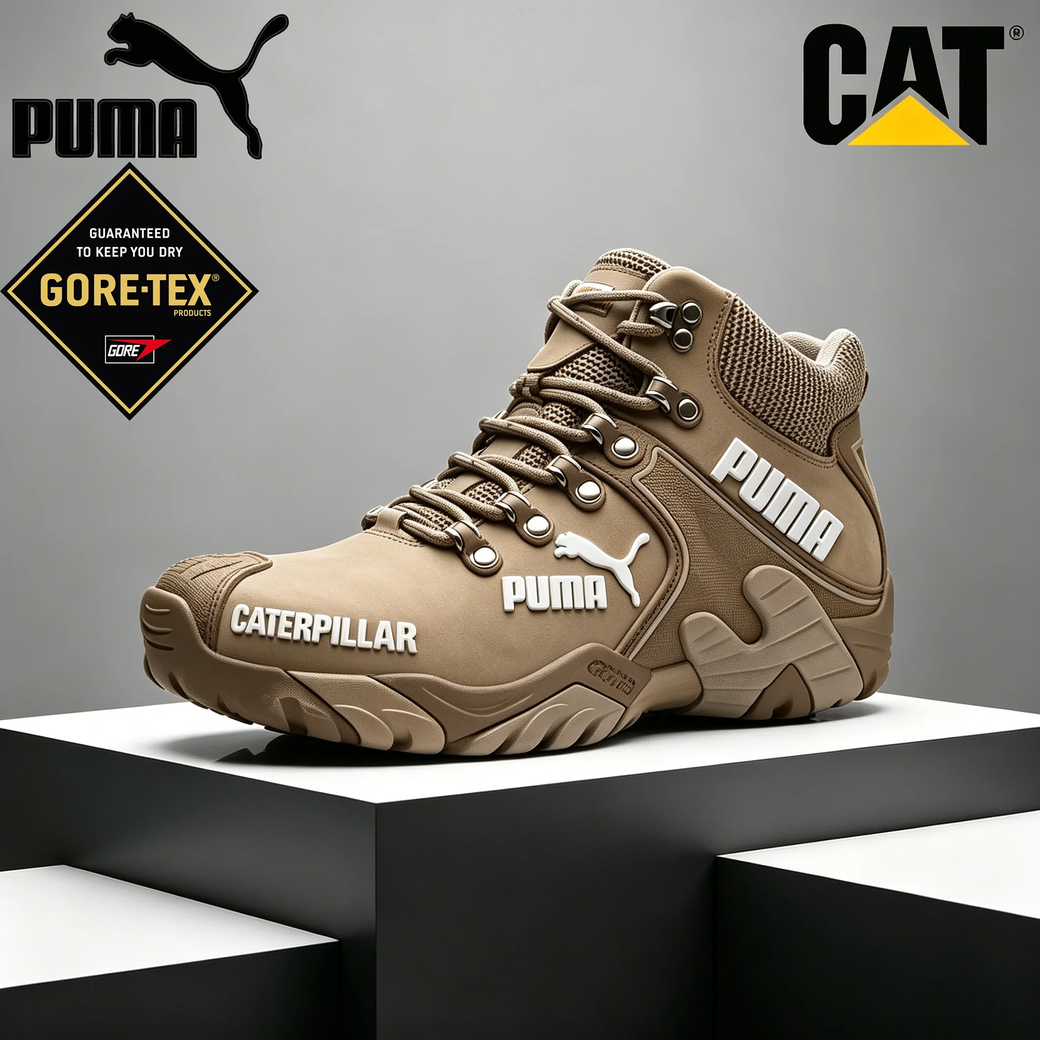 Limitowana Edycja PUMA x CAT – Profesjonalne Buty Trekkingowe i Robocze