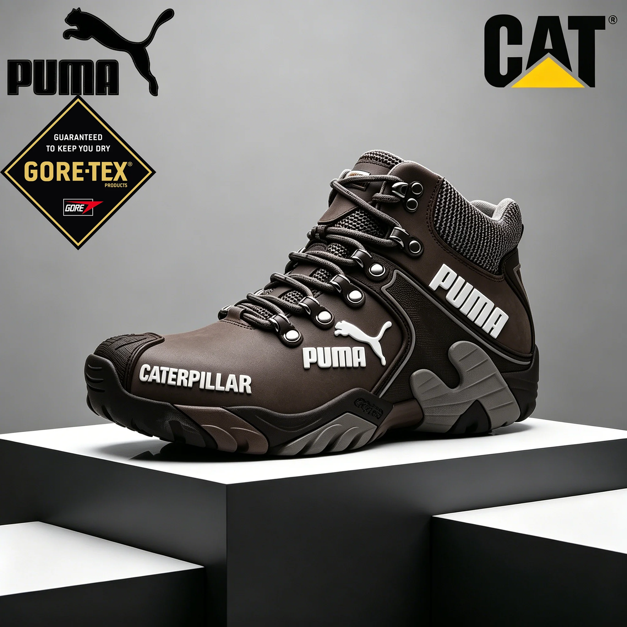 Limitowana Edycja PUMA x CAT – Profesjonalne Buty Trekkingowe i Robocze