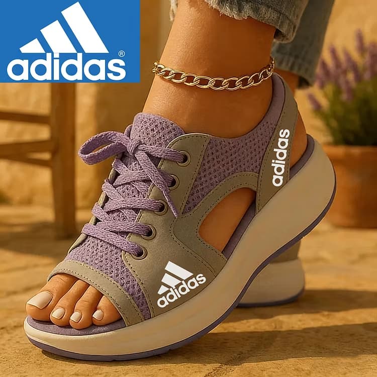 Adidas@2026 – nowe sandały masujące z sznurówkami, idealne na co dzień i do aktywnego wypoczynku
