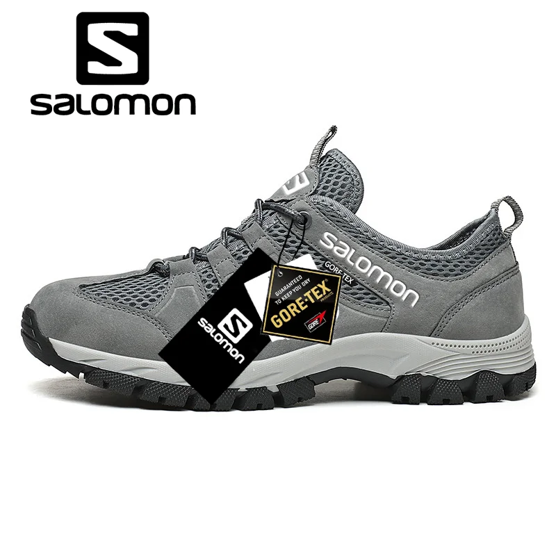 Nowe wodoodporne, oddychające buty turystyczne Salomon GTX