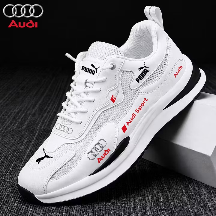 Buty sportowe opracowane przez firmę Puma we współpracy z Audi są oddychające, wodoodporne, odporne na pot i zapachy.
