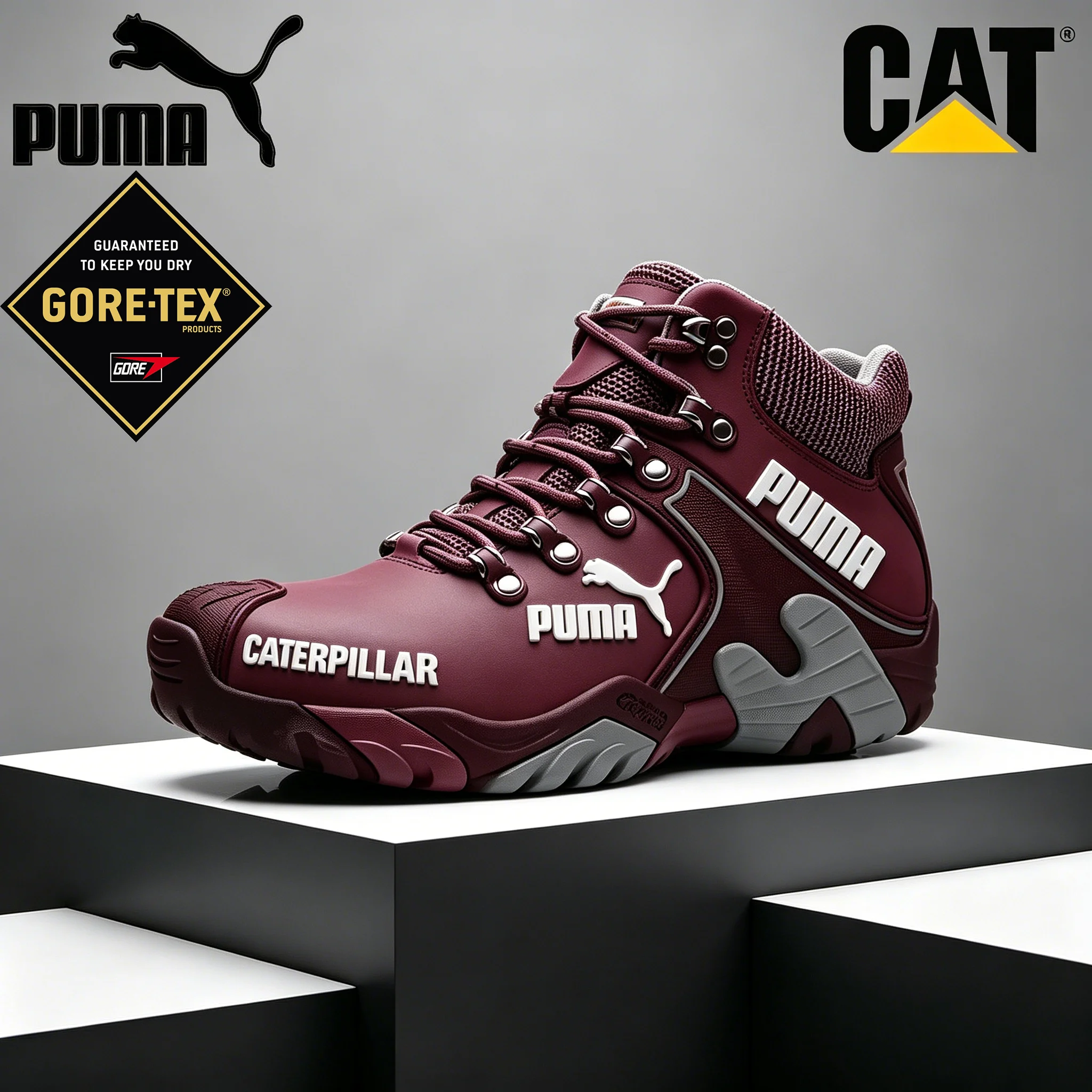 Limitowana Edycja PUMA x CAT – Profesjonalne Buty Trekkingowe i Robocze