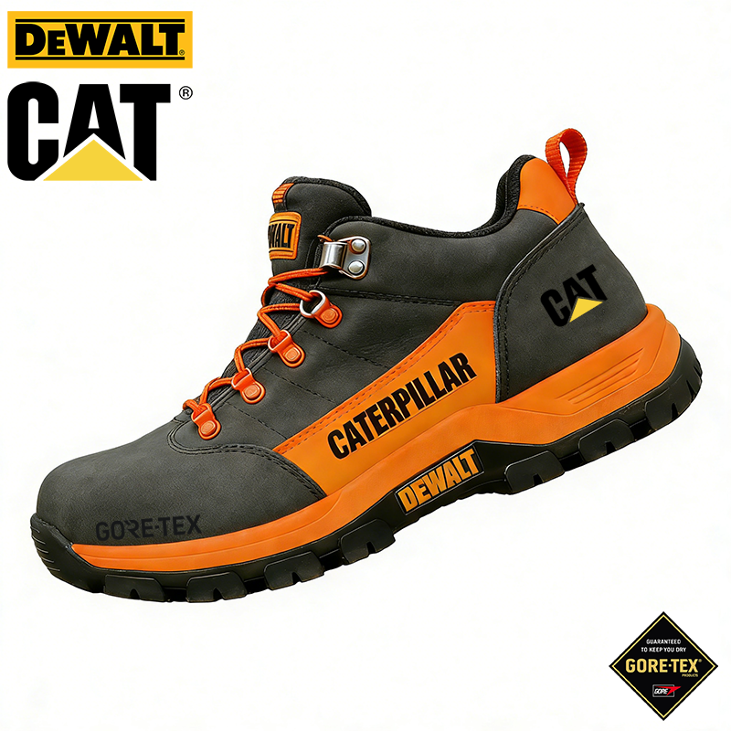 Nepremokavé a priedušné pánske pracovné a turistické topánky od značiek DEWALT a CAT®