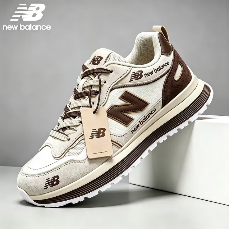 Męskie buty sportowe New Balance w stylu retro amortyzująca podeszwa miękki wygodny materiał