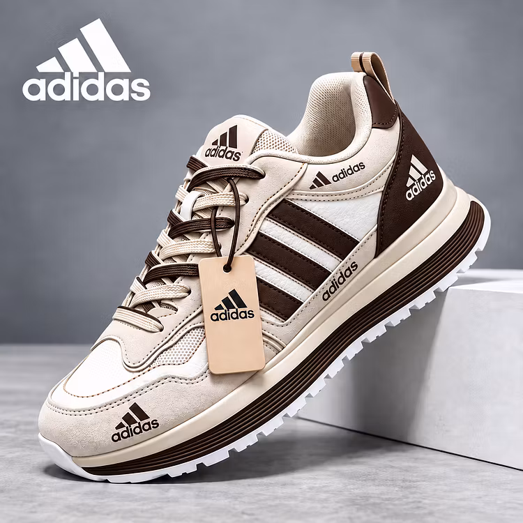 Buty adidas casual klasyczne trzy paski grubawa warstwowa podeszwa dla komfortu