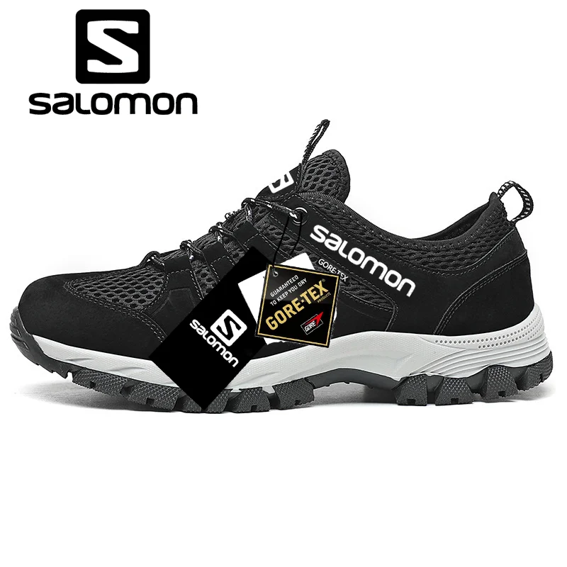 Nowe wodoodporne, oddychające buty turystyczne Salomon GTX