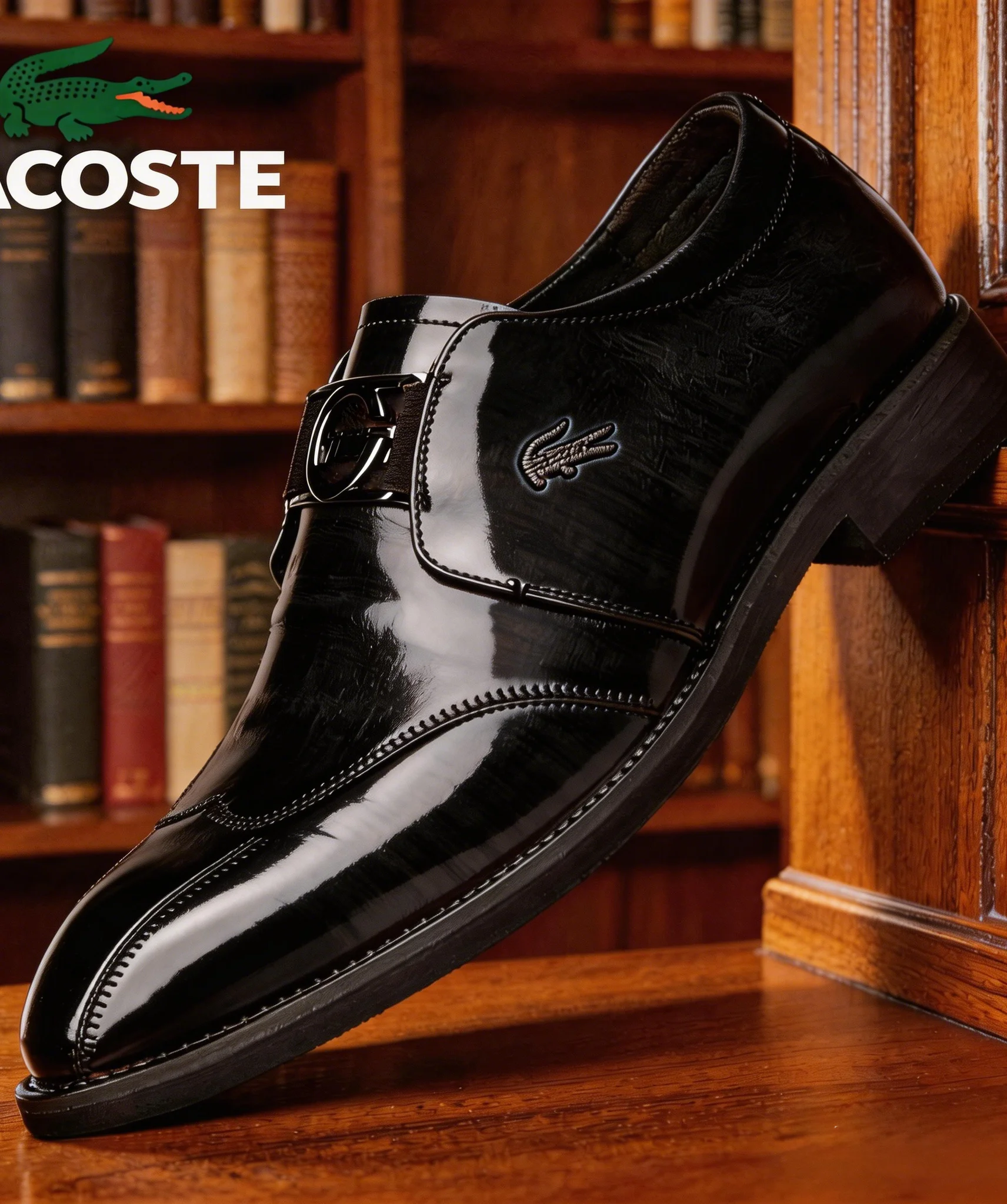 👞 Pánská luxusní kožená obuv Lacoste – Elegance a styl