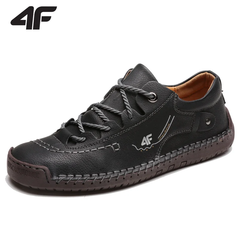4F®Casualowe buty skórzane, unikalny styl, ręcznie robione