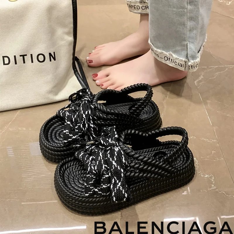 Damskie sandały w stylu Instagramowym marki Balenciaga® 2026