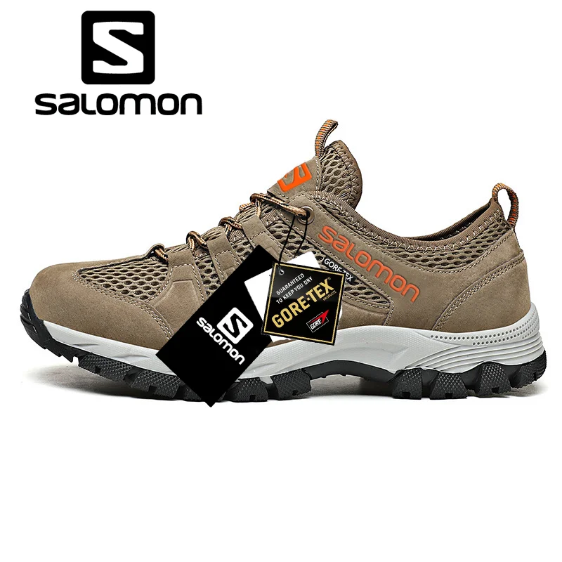 Nowe wodoodporne, oddychające buty turystyczne Salomon GTX