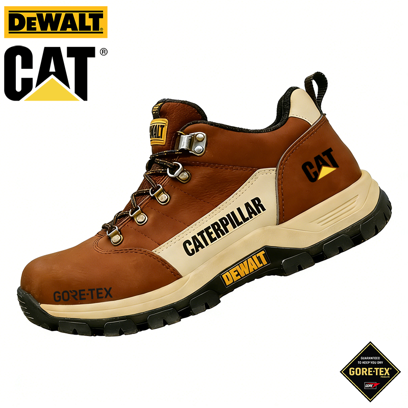 Nepremokavé a priedušné pánske pracovné a turistické topánky od značiek DEWALT a CAT®