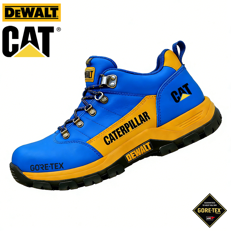 Nepremokavé a priedušné pánske pracovné a turistické topánky od značiek DEWALT a CAT®