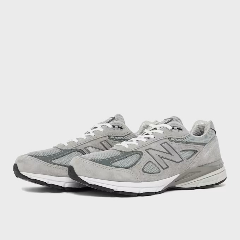 🥾 Buty New Balance 990v4 Szare | Retro Sneakersy, Przewiewne, Amortyzowane, Antypoślizgowe 🚶‍♂️💨