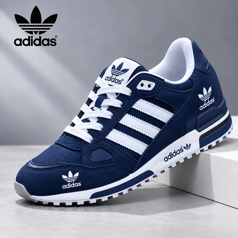 adidas niebieskie sneakersy &ndash; zdjęcie 2