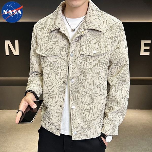 Kurtka Męska NASA – Modny Design, Idealna na Co Dzień