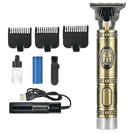 Angebot 1+1 GRATIS: Professioneller Viking X Haarschneider & Konturen-Trimmer, 2 Stunden Akkuleistung + 4 Aufsätze GRATIS
