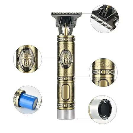 Angebot 1+1 GRATIS: Professioneller Viking X Haarschneider & Konturen-Trimmer, 2 Stunden Akkuleistung + 4 Aufsätze GRATIS