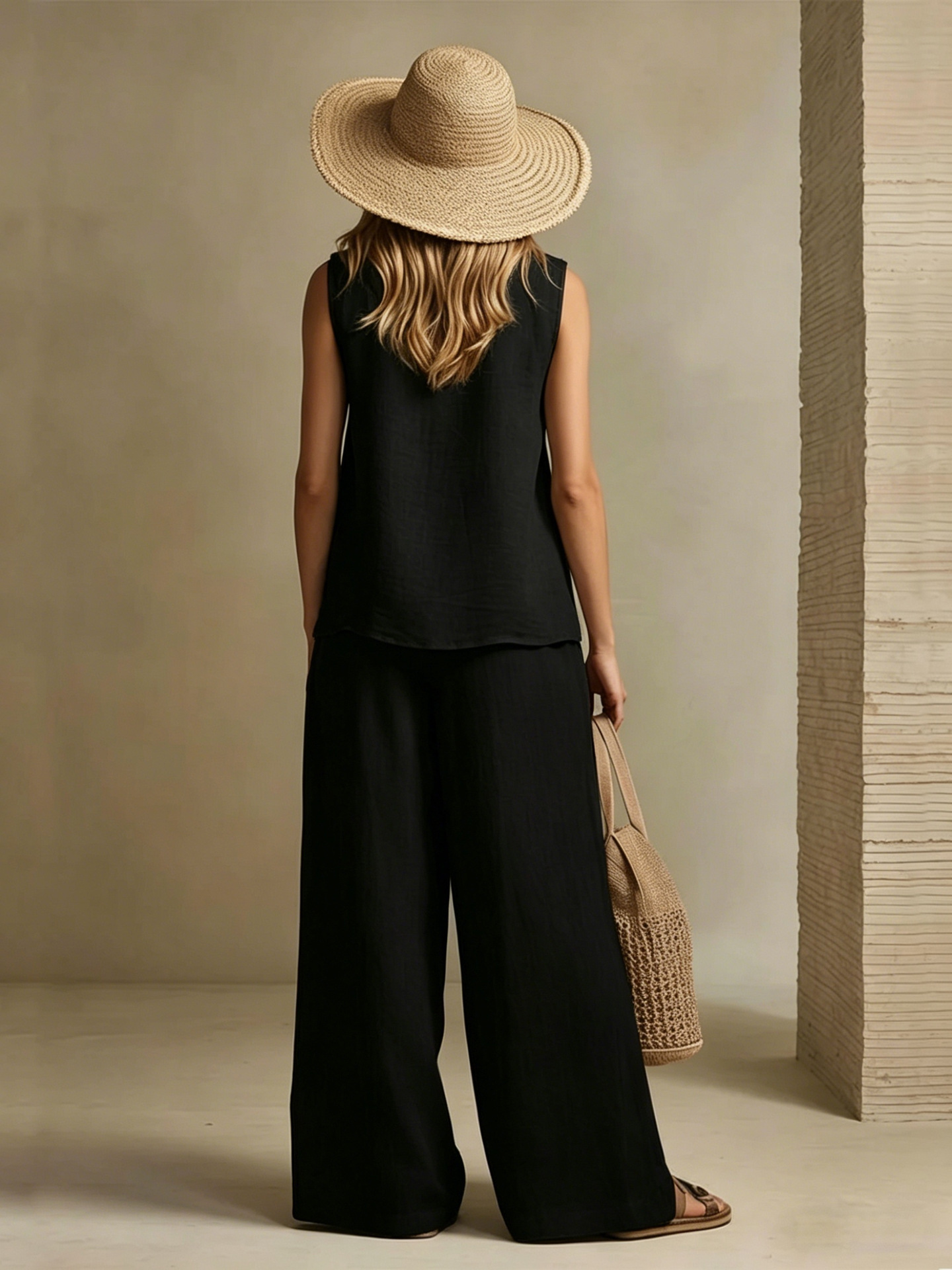 2026 Sommer Neuheit ärmelloses bedrucktes Set – 50% Rabatt sichern!