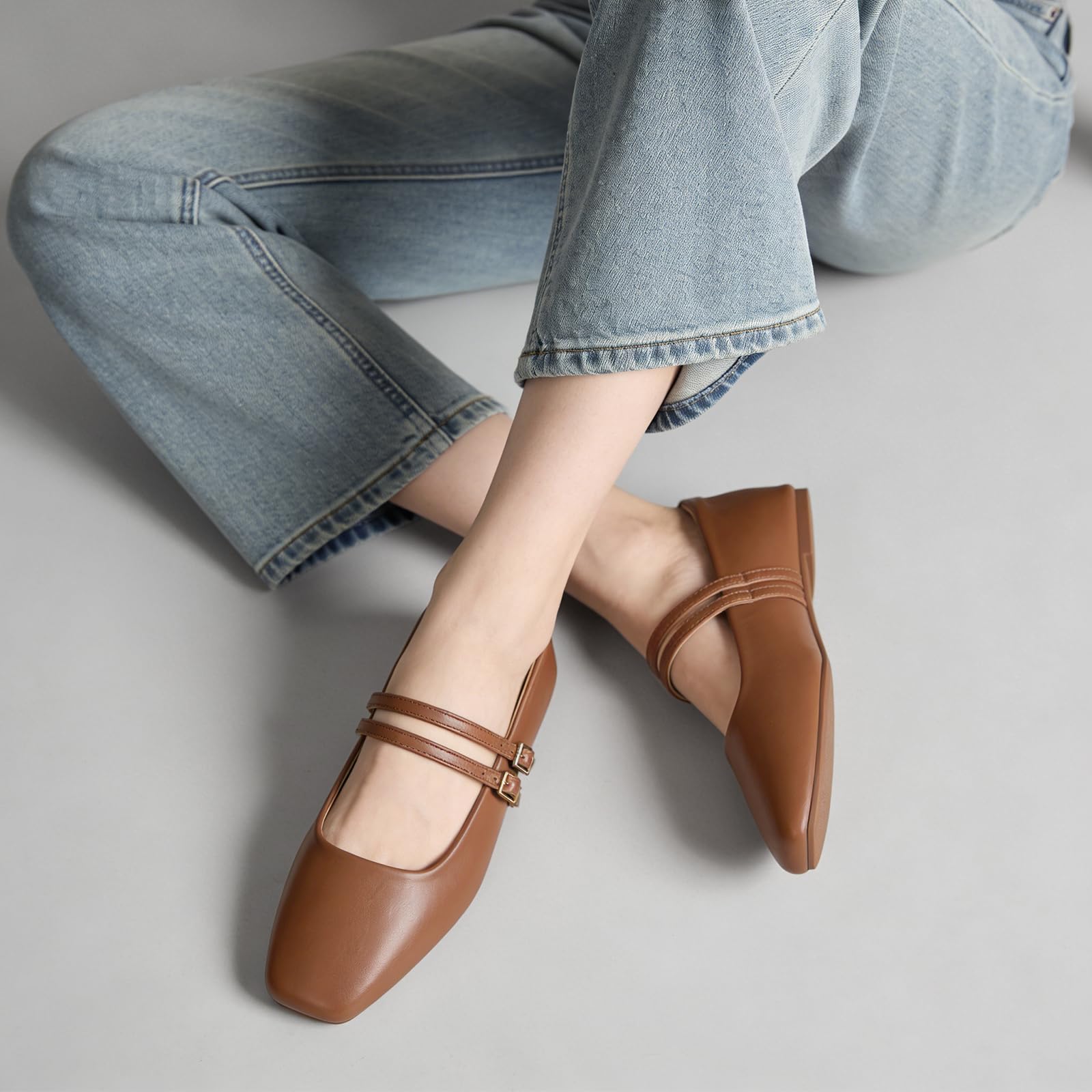 Womens Mary Jane Flats
