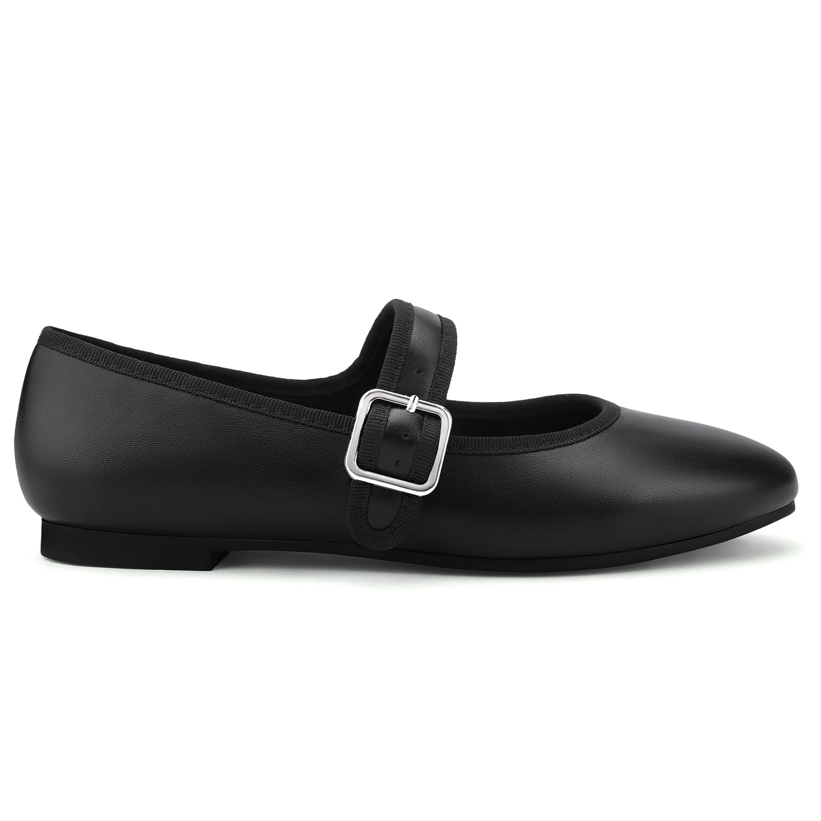Womens Velvet Mary Jane Ballet Flats