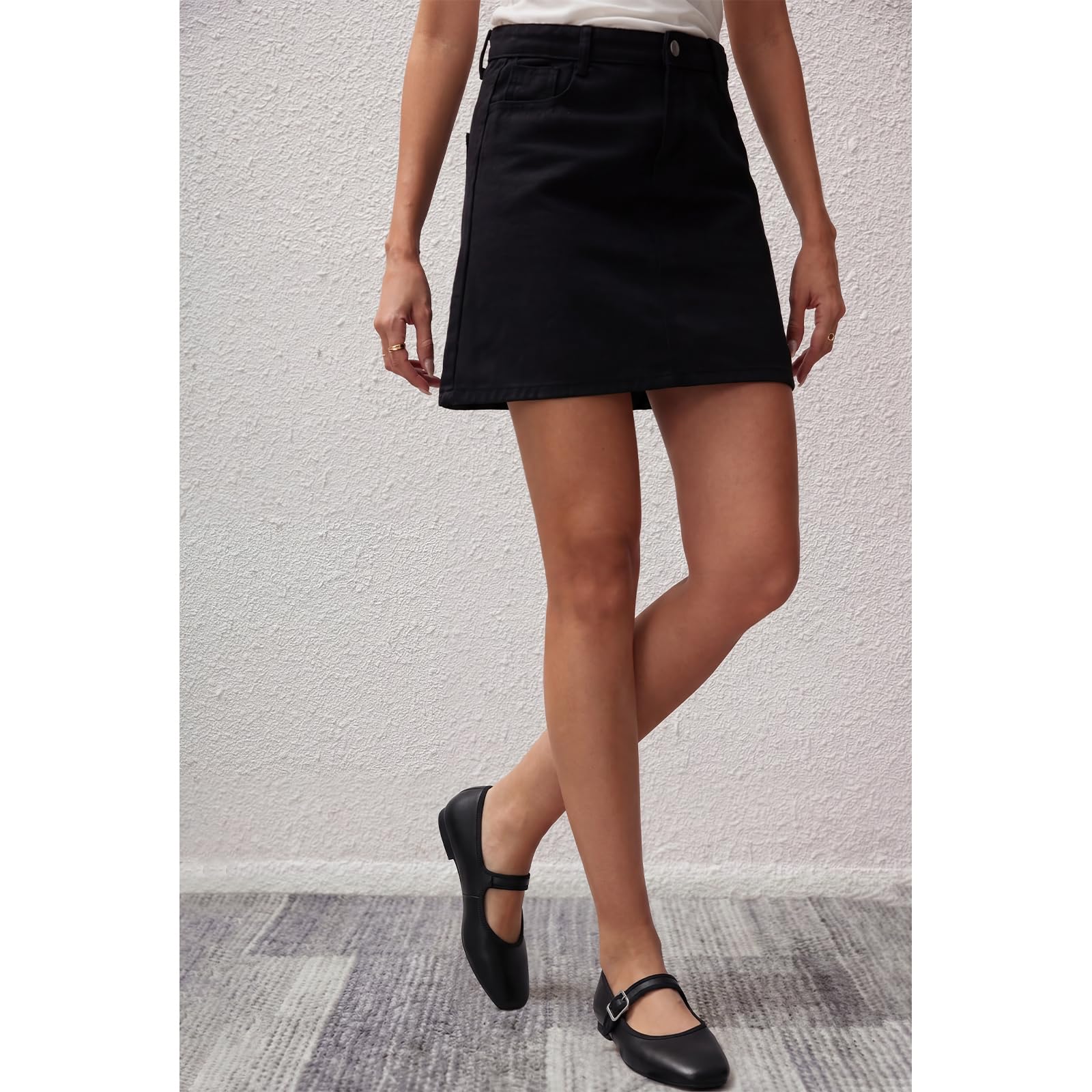 Womens Velvet Mary Jane Ballet Flats