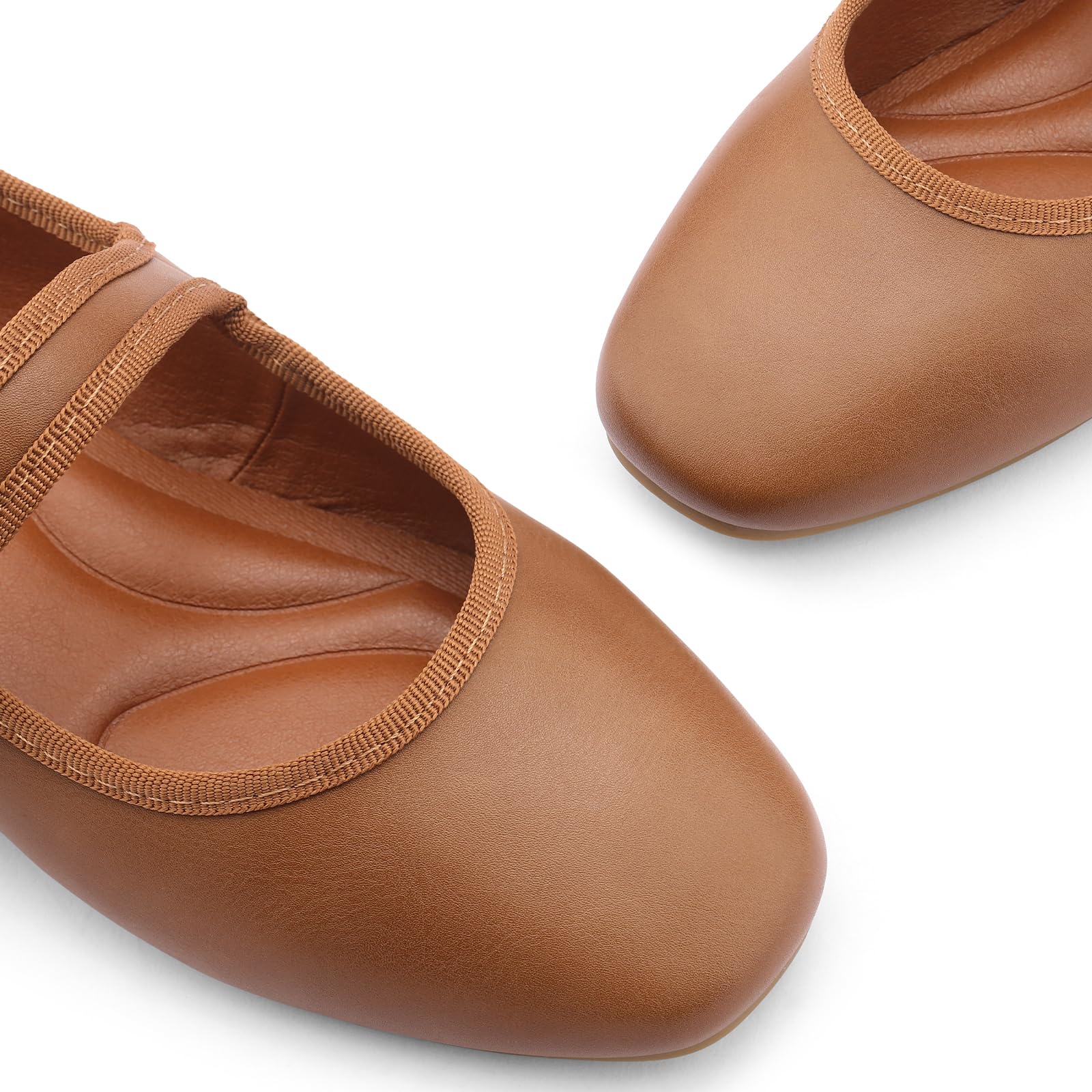 Womens Velvet Mary Jane Ballet Flats