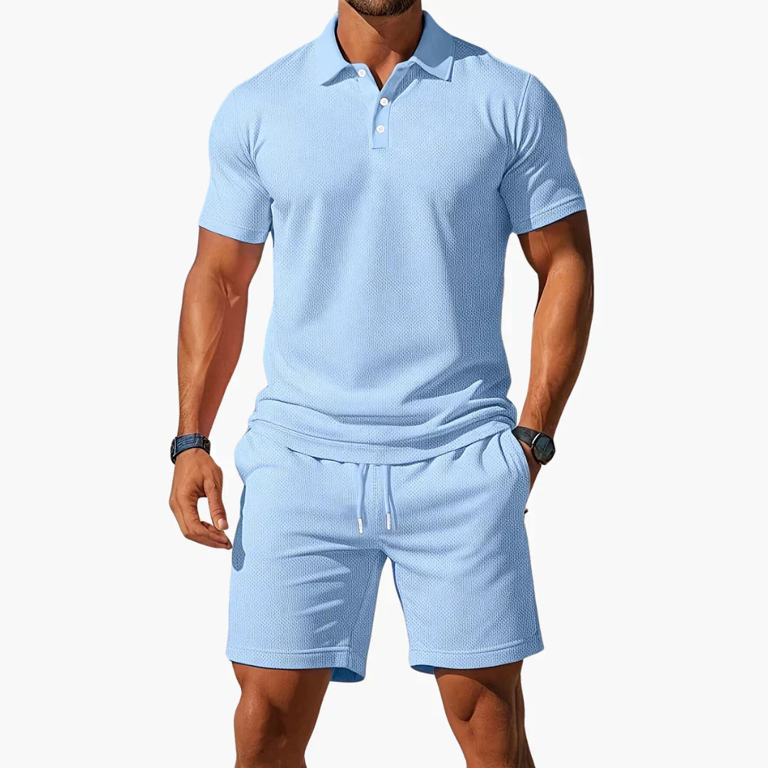 Stijlvolle Polo Tweedelige Set