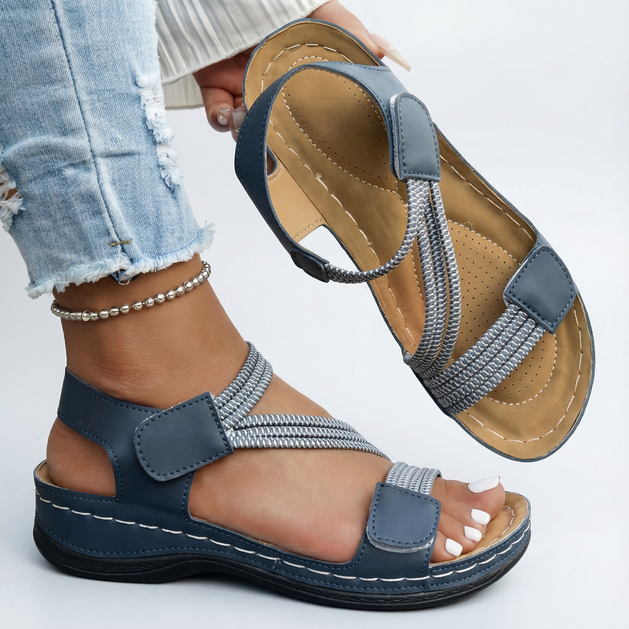 Comfortabele orthopedische zomersandalen