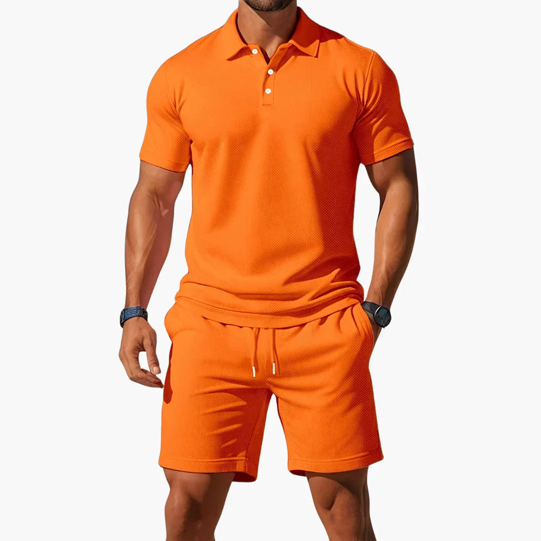 Stijlvolle Polo Tweedelige Set