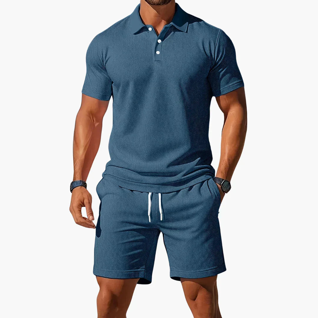 Stijlvolle Polo Tweedelige Set